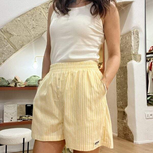 Short MAXENCE – Rayures solaires & confort estival