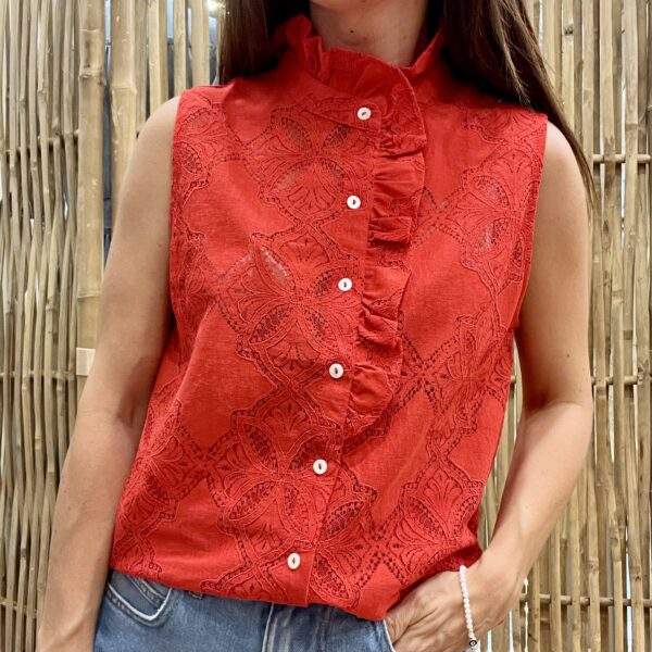 Top ANDY corail – Féminité & caractère – Image 4