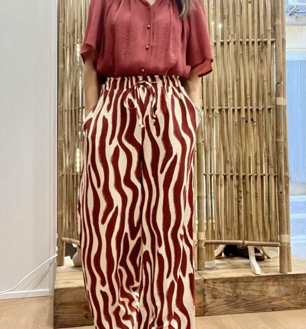 Pantalon PIO – Bordeaux