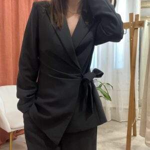 Blazer cintré OSAKA – À nouer à la taille