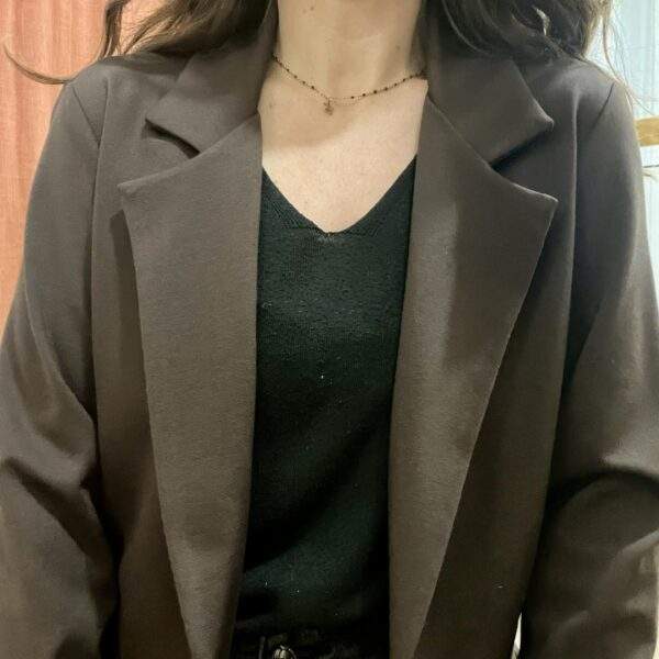 Blazer MADRID – chocolat – Image 4