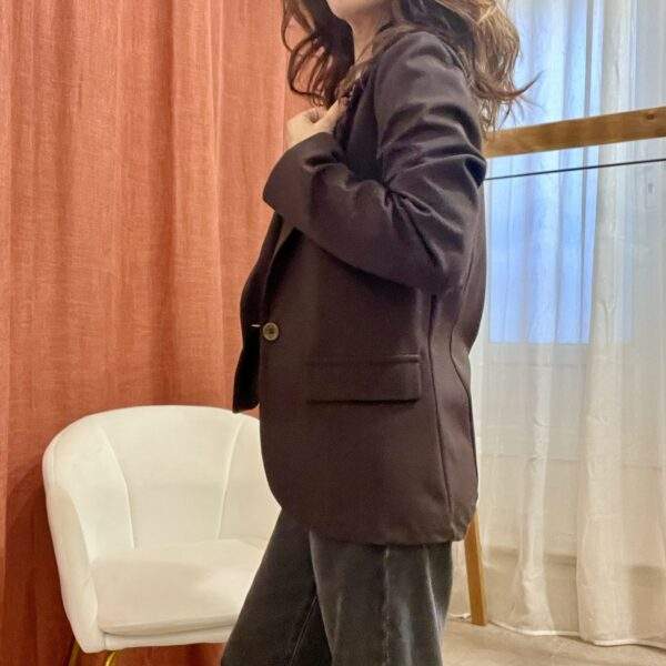 Blazer MADRID – chocolat – Image 3