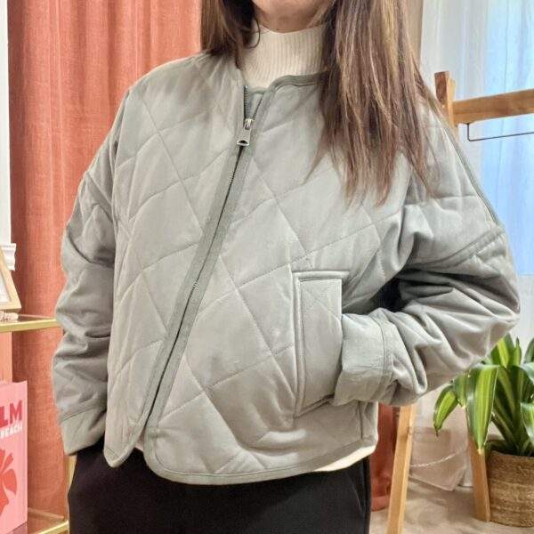 Bombers OSLO vert sauge – Le décontracté chic – Image 5