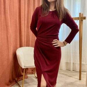Robe TOSCANE – bordeaux