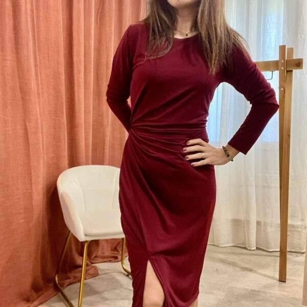Robe TOSCANE – bordeaux