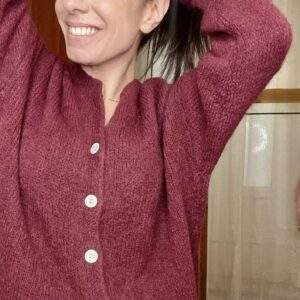 Gilet ROMAN – bordeaux